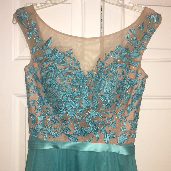 Blue Sherri Hill Dress